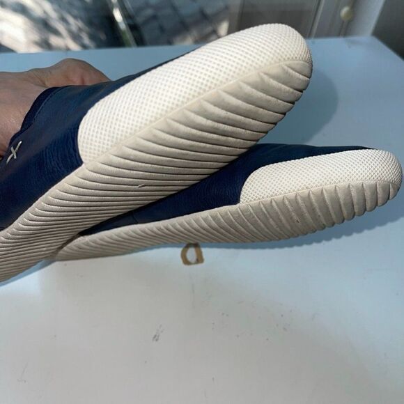Corkys Moxey Blue Leather Slip Ons - Picture 6 of 8